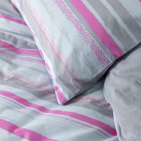 Κουβερλί Υπέρδιπλο (220x240) Nima Bed Linen Kekoa Pink