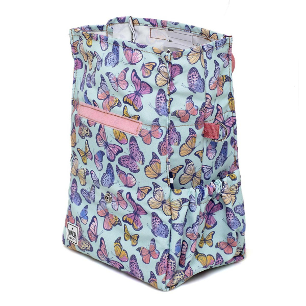 Ισοθερμική Τσάντα Φαγητού 5lt The Lunch Bags Original Kids Butterfly