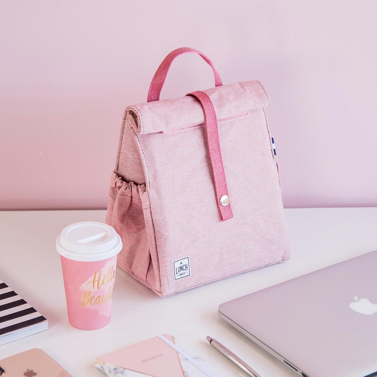 Ισοθερμική Τσάντα Φαγητού 5lt The Lunch Bags Original Kids Rose φωτογραφία