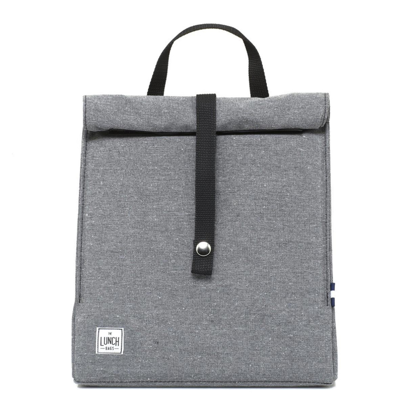 Ισοθερμική Τσάντα Φαγητού 8lt + Παγοκύστη The Lunch Bags Original Plus Stone Grey