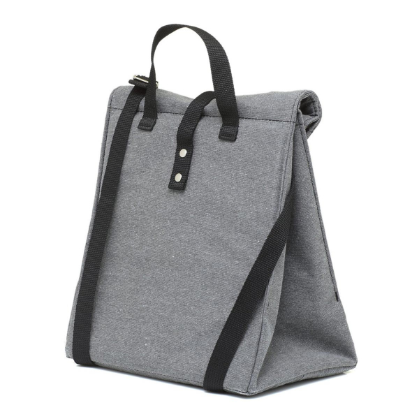 Ισοθερμική Τσάντα Φαγητού (8Lit) + Παγοκύστη The Lunch Bags Original Plus Stone Grey