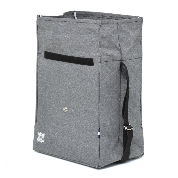 Ισοθερμική Τσάντα Φαγητού 8lt + Παγοκύστη The Lunch Bags Original Plus Stone Grey
