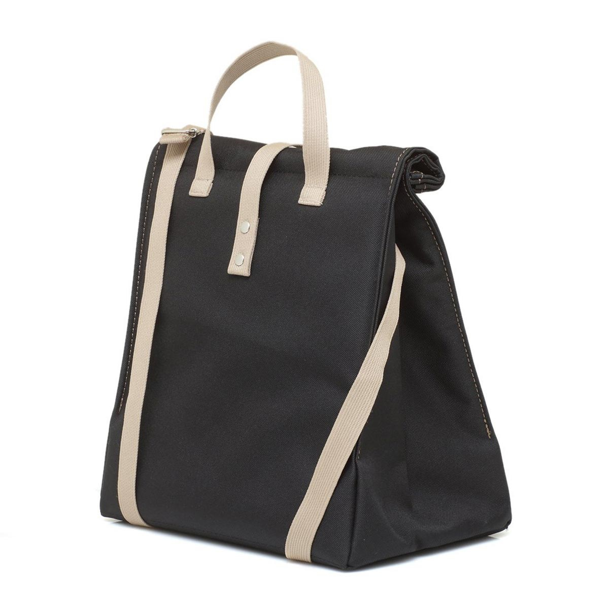 Ισοθερμική Τσάντα Φαγητού 8lt + Παγοκύστη The Lunch Bags Original Plus Black φωτογραφία