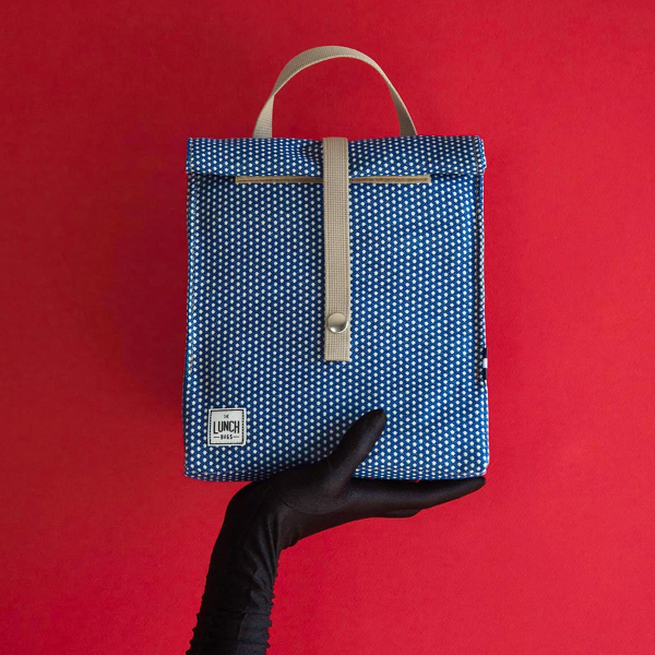 Ισοθερμική Τσάντα Φαγητού (5Lit) The Lunch Bags Original Blue Dots