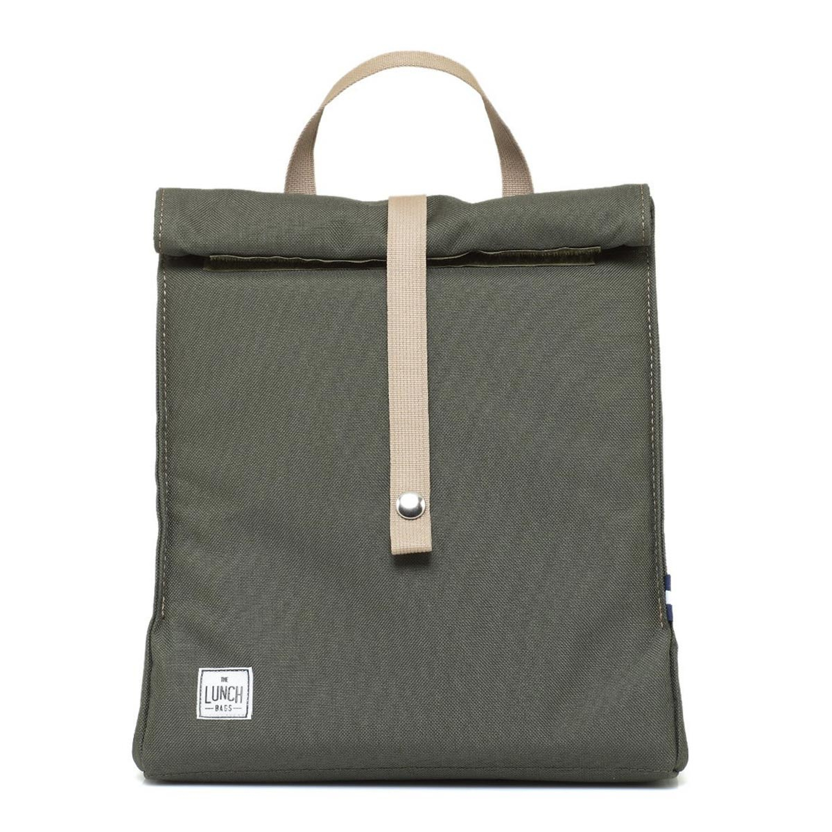 Ισοθερμική Τσάντα Φαγητού (8Lit) + Παγοκύστη The Lunch Bags Original Plus Olive 212546