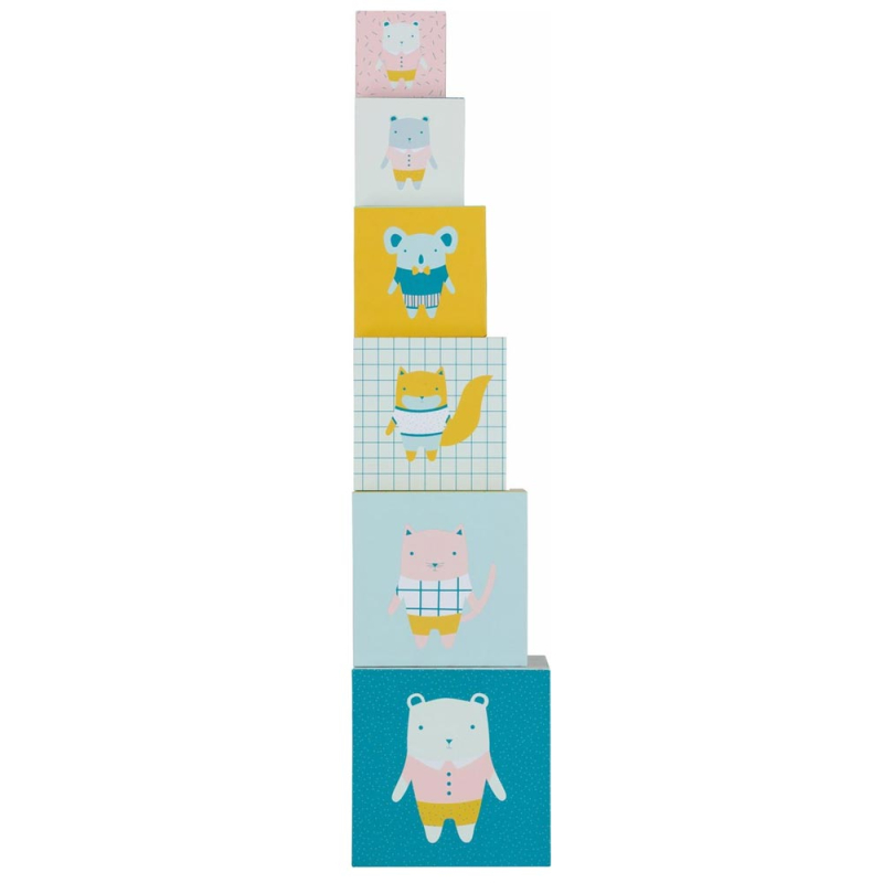 Κύβοι Στοίβαξης (Σετ 5τμχ) Baby Art Essential BR75706