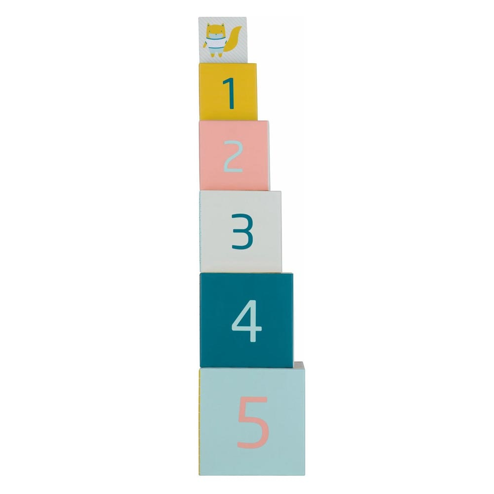 Κύβοι Στοίβαξης (Σετ 5Τμχ) Baby Art Essential Br75706 Home Παιχνίδια Δραστηριοτήτων Spitishop