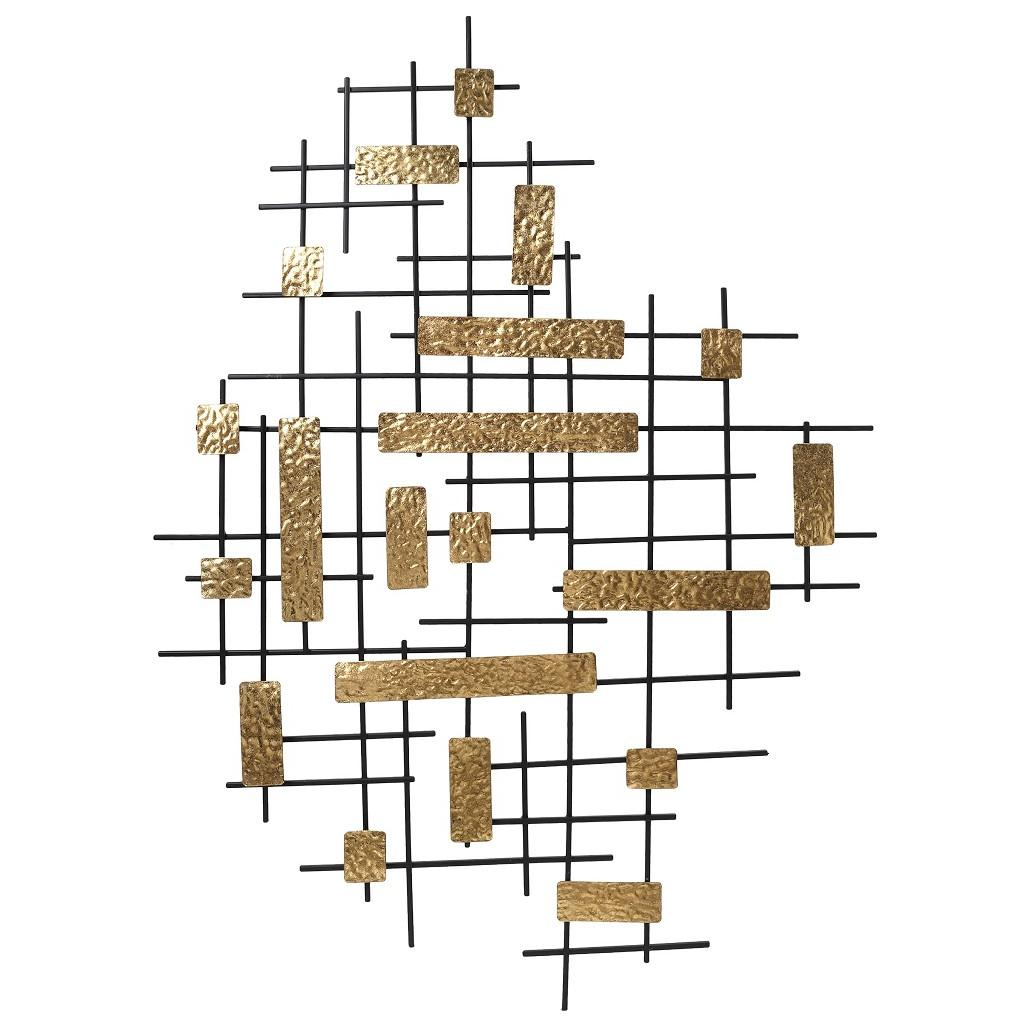 Διακοσμητικό Τοίχου (99×3.5×70) Espiel Χρυσό ICY221 212590