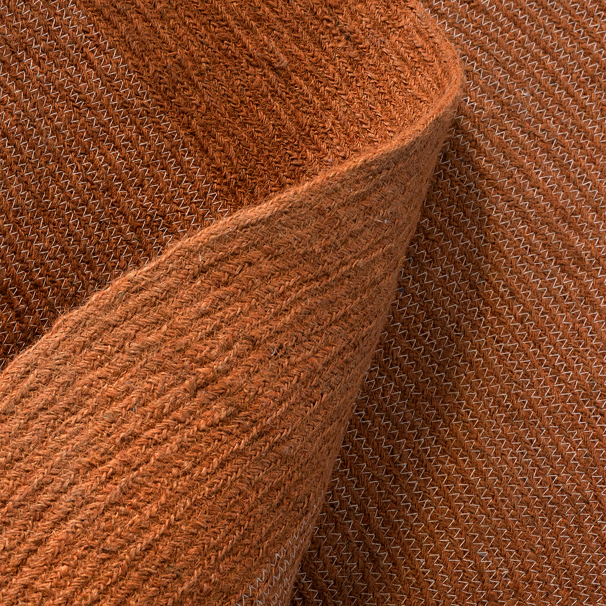 Στρογγυλό Χαλί Καλοκαιρινό (Φ120) Nima Carpets Bergren Deep Orange Home Χαλιά Σαλονιού Spitishop