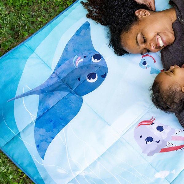 Μαλακό Στρώμα Παιχνιδιού (12.6x16.14x12.40) Tiny Love Treasure The Ocean BR76608