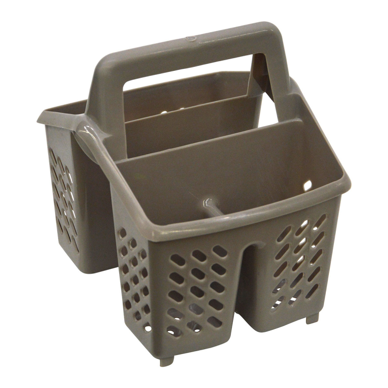 Κουταλοθήκη - Στραγγιστήρι (17.5x14.5x17.5) L-C Taupe 6PLB138TA