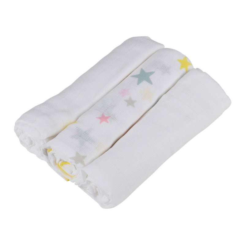 Μουσελίνες/Πάνες Αγκαλιάς (Σετ 3τμχ) L-C Stars 6TEX211