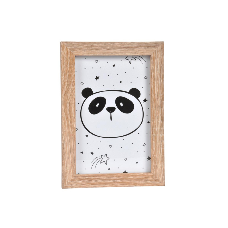 Παιδικό Καδράκι/Κορνίζα L-C Wild Kids Panda Face 6CAD069