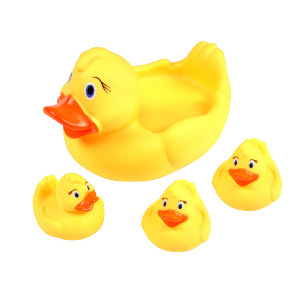 Παιχνίδια Μπάνιου (Σετ 4τμχ) L-C Family Ducks 6EVJ214