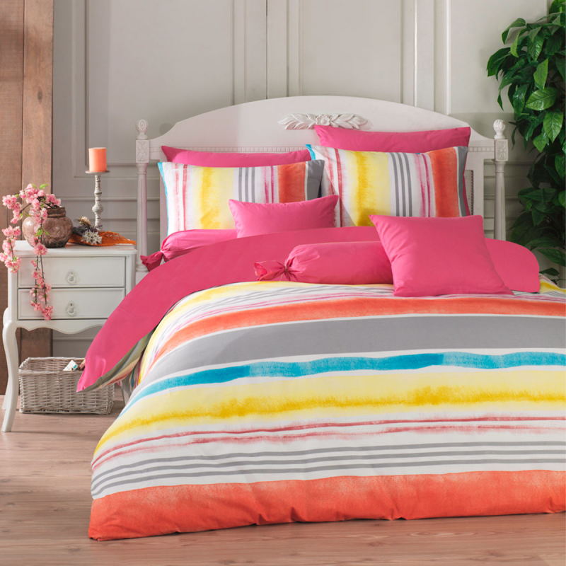 Κουβερλί Υπέρδιπλο (Σετ 220x240) 2 Όψεων Viopros Τέμπερα