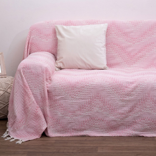 Ριχτάρι Καναπέ Διθέσιου (175x225) Viopros 3045 Ροζ