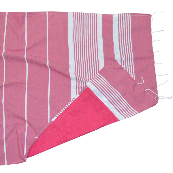 Πετσέτα Θαλάσσης - Παρεό (90x190) Viopros Νάσια Φούξια