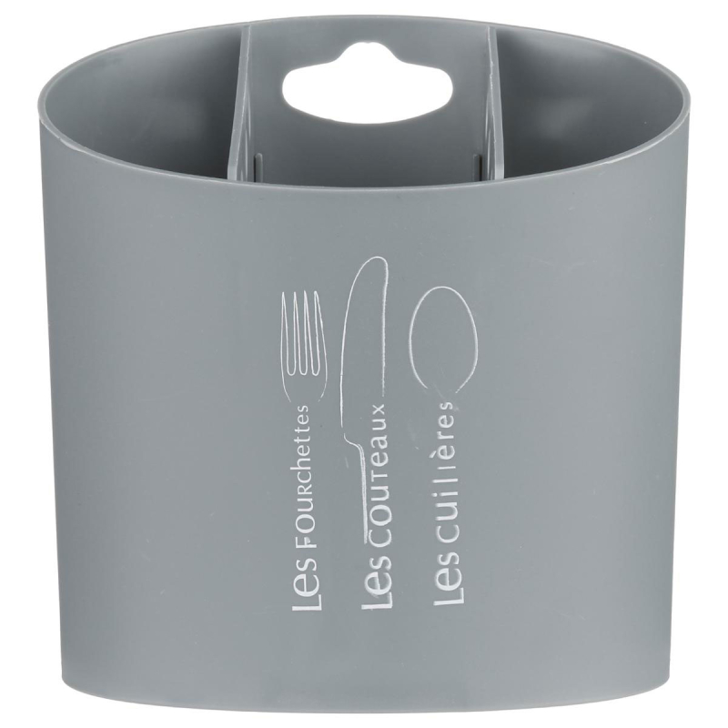 Κουταλοθήκη - Στραγγιστήρι F-V Cutlery Holder Grey 109055A