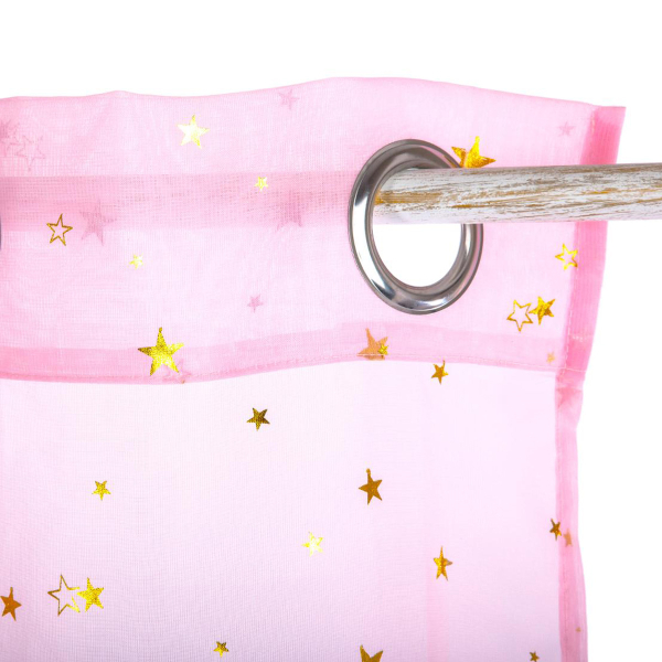 Παιδική Κουρτίνα (140x250) Με Τρουκς A-S Star Pink 127188
