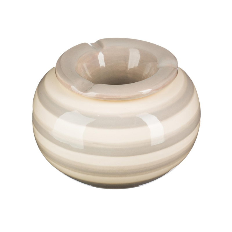 Σταχτοδοχείο A-S Round Stripes Grey 146064