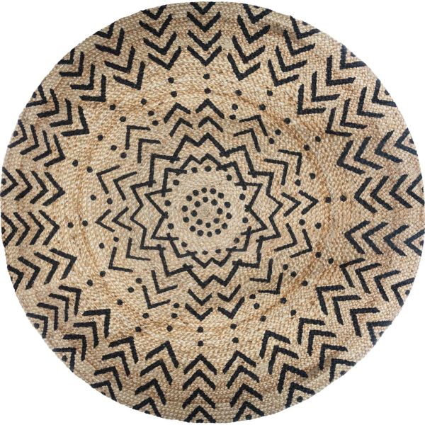 Στρογγυλό Χαλί Καλοκαιρινό (Φ120) A-S Living Boho 163954