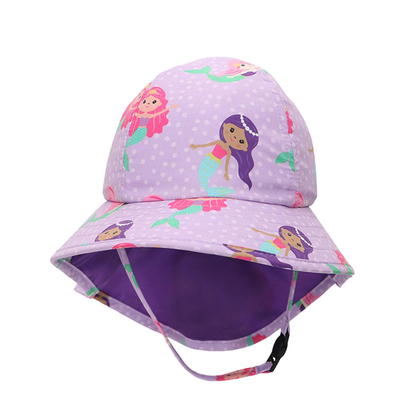 Βρεφικό Καπέλο Με Αντηλιακή Προστασία Zoocchini Mermaid