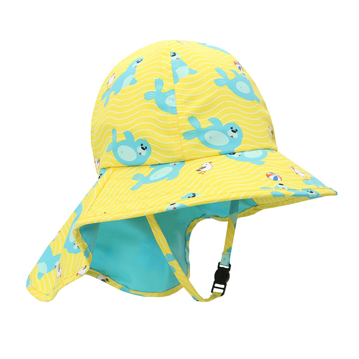 Βρεφικό Καπέλο Με Αντηλιακή Προστασία Zoocchini Seal 2-4 Ετών 2-4 Ετών