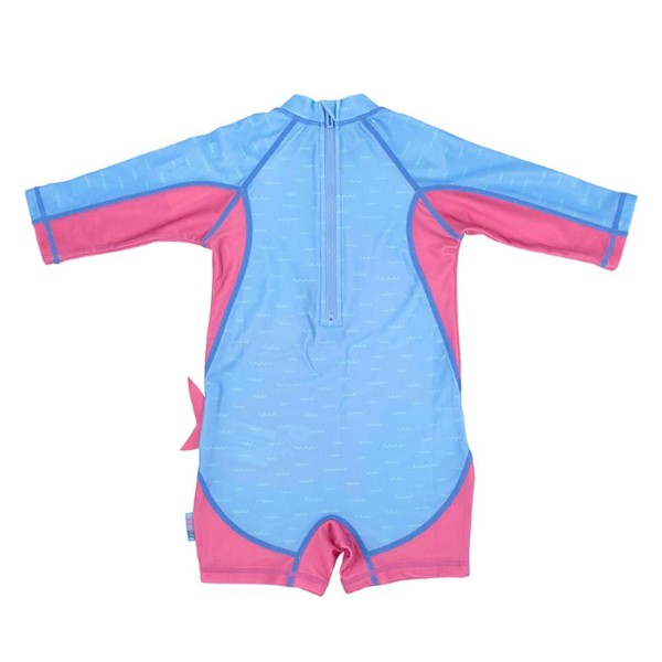 Παιδικό Ολόσωμο Μαγιό Με Αντηλιακή Προστασία Zoocchini Pink Shark
