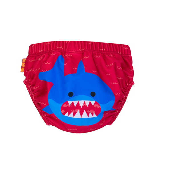 Βρεφικό Μαγιό - Πάνα (Σετ 2τμχ) Με Αντηλιακή Προστασία Zoocchini Blue Shark