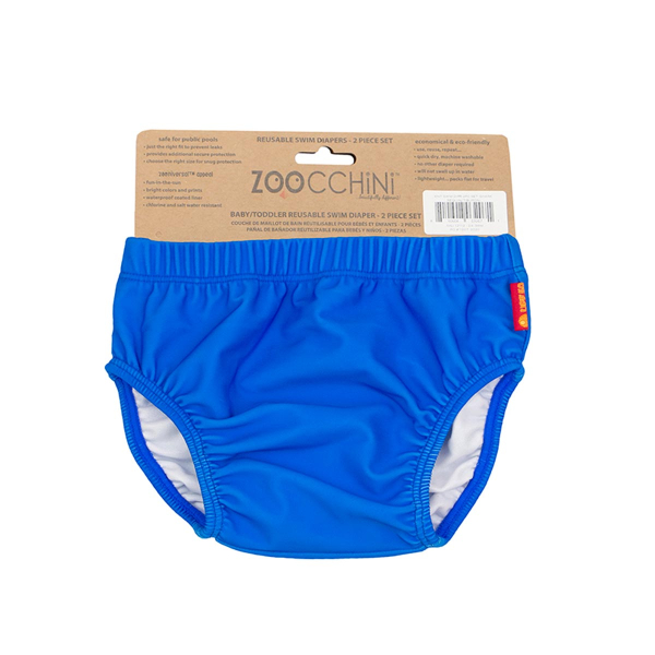 Βρεφικό Μαγιό - Πάνα (Σετ 2τμχ) Με Αντηλιακή Προστασία Zoocchini Blue Shark