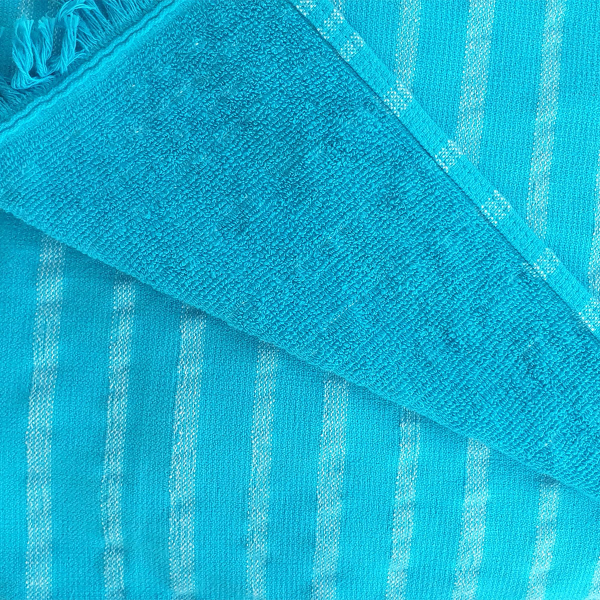 Πετσέτα Θαλάσσης - Παρεό (80x160) Anna Riska Serifos 3 Lake Blue