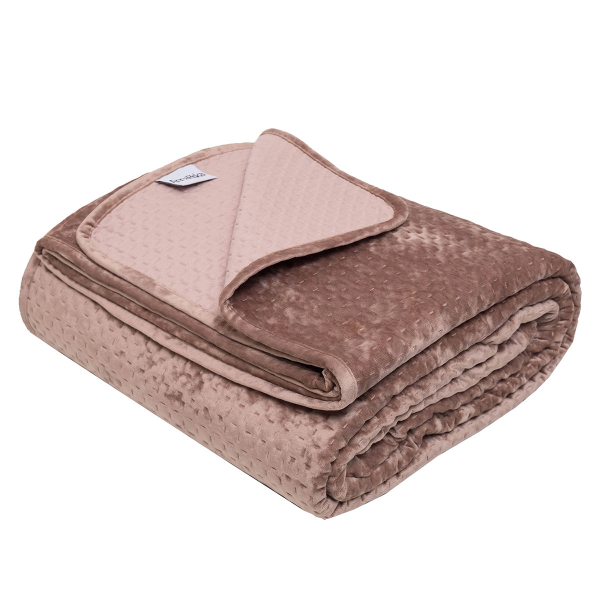 Κουβερλί Βελουτέ Μονό (160x220) Anna Riska Velvet Verona Linen