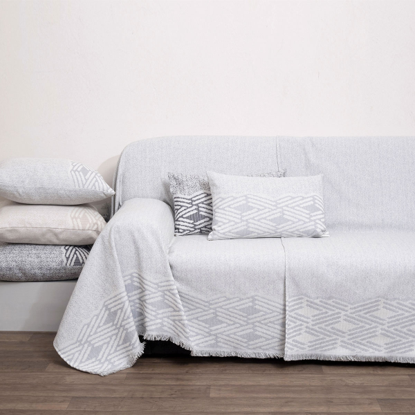 Ριχτάρι Πολυθρόνας 2 Όψεων (180x180) Anna Riska 1568 Grey