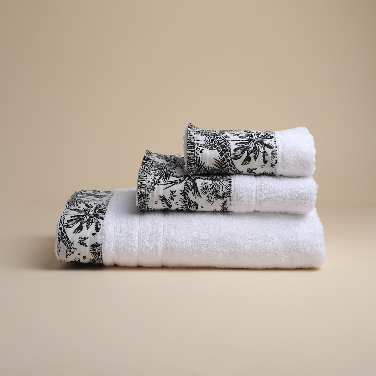 Πετσέτα Προσώπου (50×90) White Fabric Syrna White