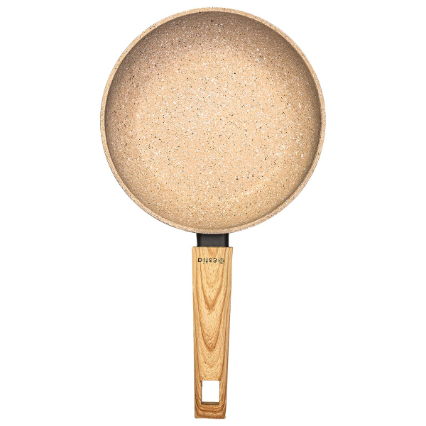 Αντικολλητικό Τηγάνι (20εκ.) Πρεσσαριστού Αλουμινίου Estia Earth 01-10119