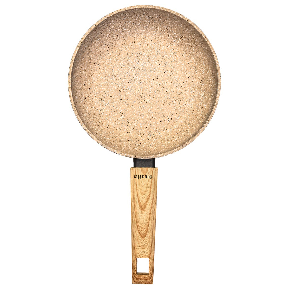 Αντικολλητικό Τηγάνι (26εκ.) Πρεσσαριστού Αλουμινίου Estia Earth 01-10133 φωτογραφία