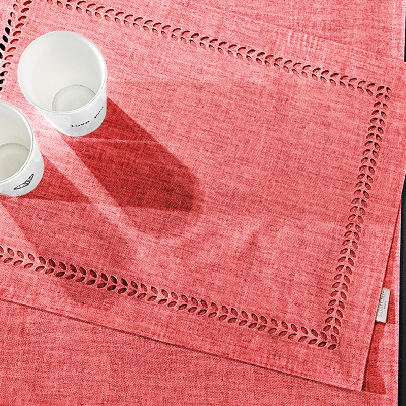 Σουπλά 2 Όψεων Saint Clair 3007 Tomato Laser Cut