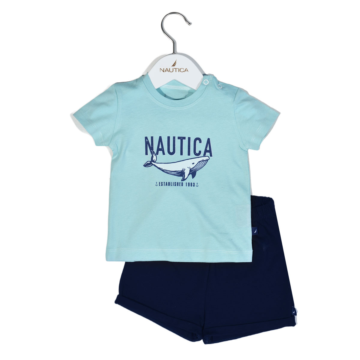 Βρεφικά Ρούχα (Σετ 2τμχ) Nautica Mint – Navy 92 CM (24M) 92 CM (24M) 213907