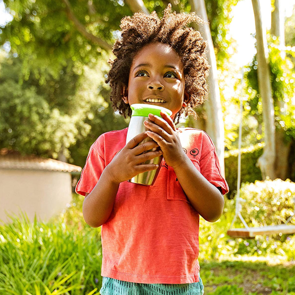 Ποτήρι Εκπαιδευτικό 296ml Munchkin Miracle Stainless Steel Cup Green