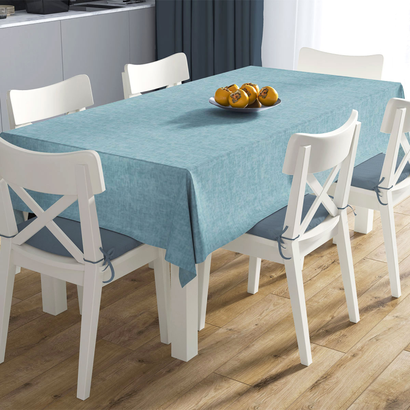 Αλέκιαστο Τραπεζομάντηλο (140x180) Dimcol Panama Petrol