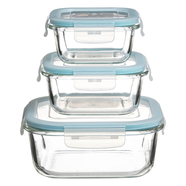 Φαγητοδοχεία (Σετ 3τμχ) F-V Square 169282