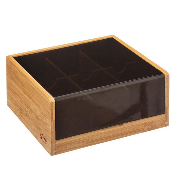 Δοχείο Για Τσάι (22x21x10) F-V Black Bamboo 167754