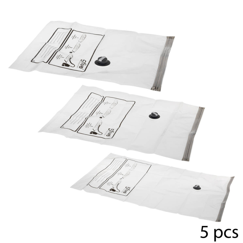 Σετ Σακούλες Αποθήκευσης Κενού Αέρος 5τμχ F-V 160323