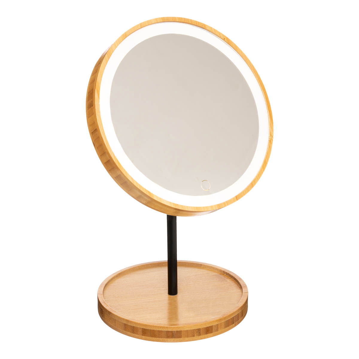 Καθρέφτης Επιτραπέζιος Με LED (Φ19×31) F-V Bamboo 174545