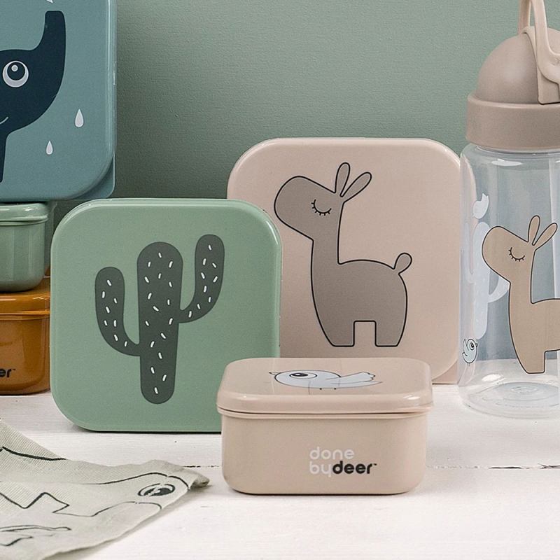 Φαγητοδοχεία (Σετ 3τμχ) Done By Deer Lalee Sand Mix BR76424