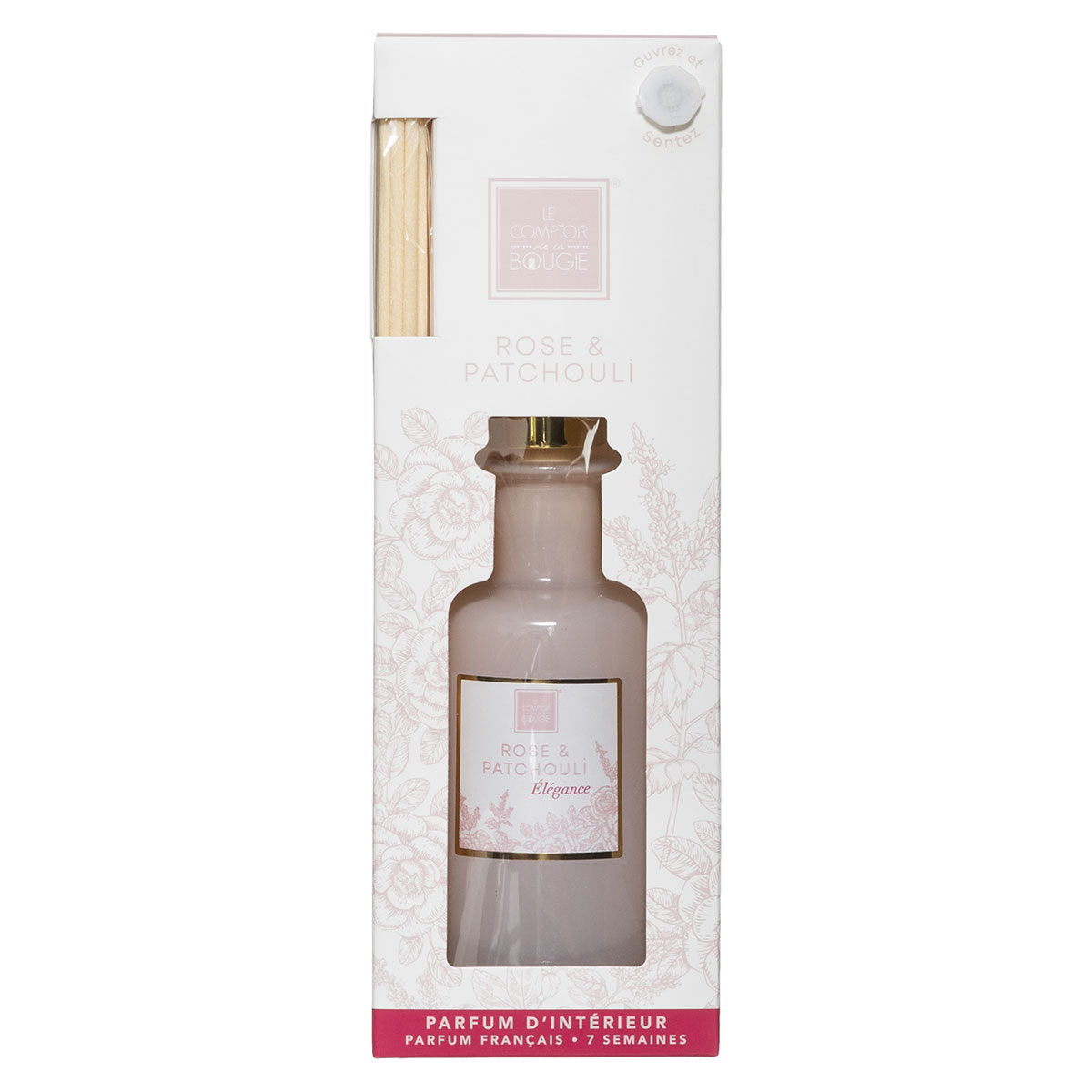 Αρωματικό Χώρου 200Ml με Στικς C-B Mael Rose 172761B Home Διακόσμηση Αρωματικά - Diffuser Spitishop