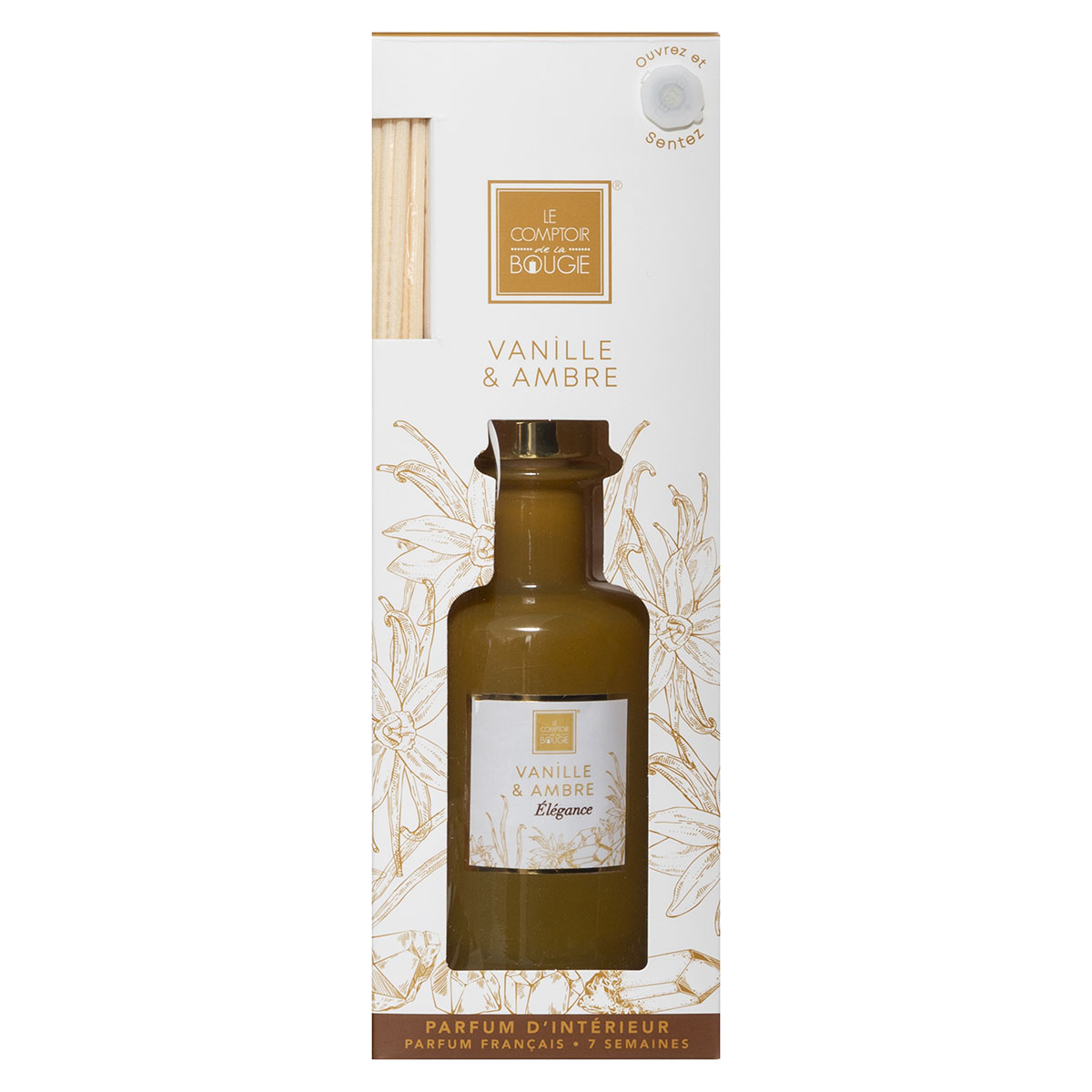 Αρωματικό Χώρου 200Ml με Στικς C-B Mael Vanille 172761J Home Διακόσμηση Αρωματικά - Diffuser Spitishop