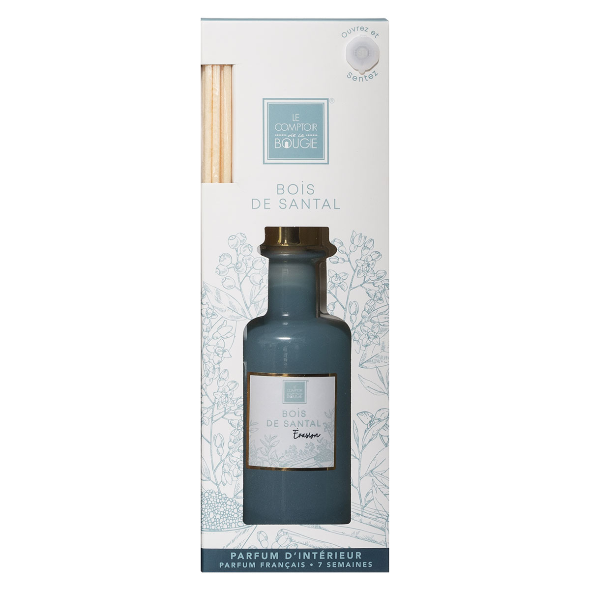 Αρωματικό Χώρου 200Ml με Στικς C-B Mael Sandalwood 172761G Home Διακόσμηση Αρωματικά - Diffuser Spitishop