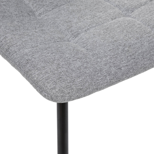 Καρέκλα (44x55x83.5) A-S Sirac Light Grey 184905A