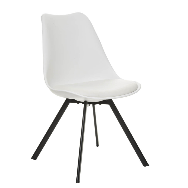 Καρέκλα (49x59x81) A-S Raiki White 184907B